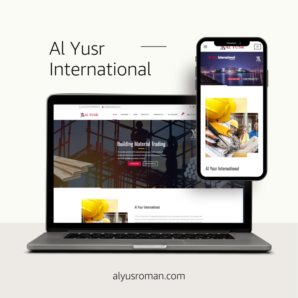 Web-Design-Adelaide-Hamid-Portfolio-Al-Yusr-International-Oman